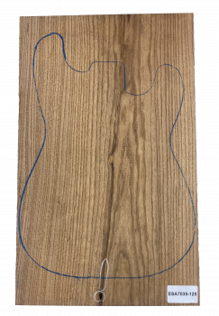 Body Swamp Ash, Caramel, 1-pc., 49mm, Unique Piece #125